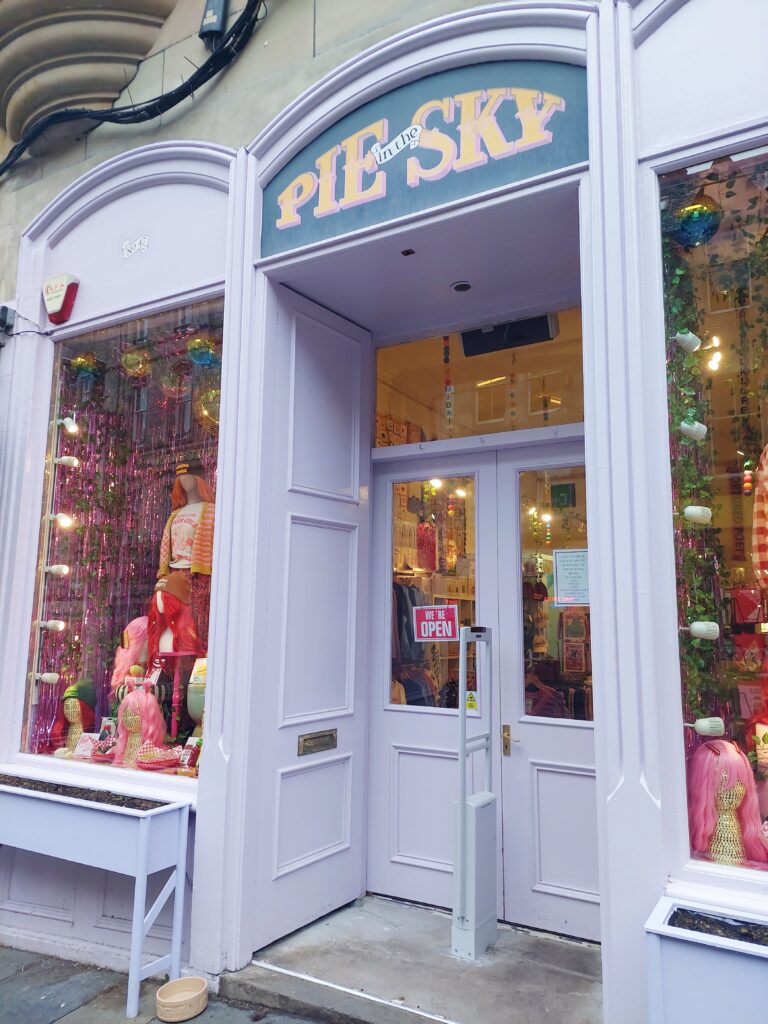 Exploring Edinburgh's Unique Boutiques: A Visit to Pie in the Sky