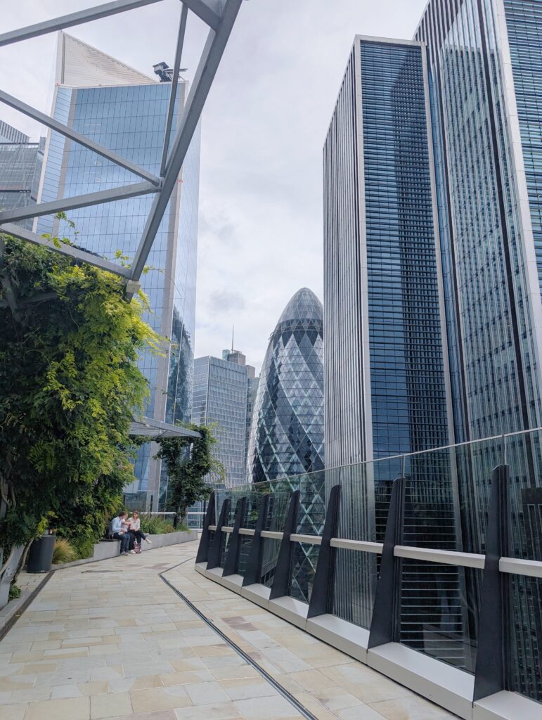 Free London Viewpoints: The Lookout & The Garden at 120